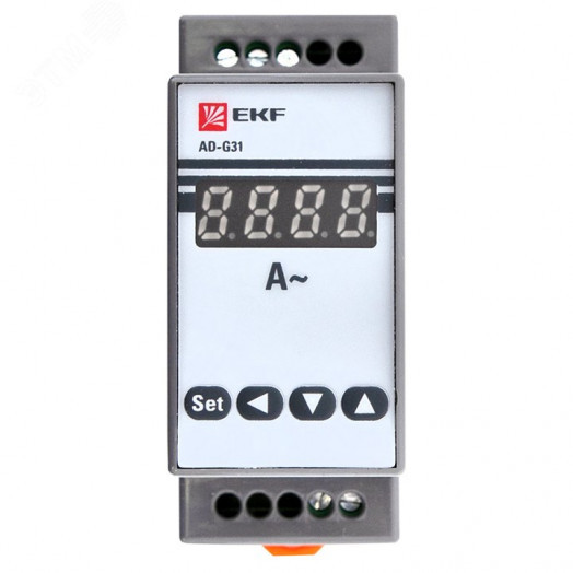 Амперметр AD-G31 цифровой на DIN однофазный PROxima (без поверки