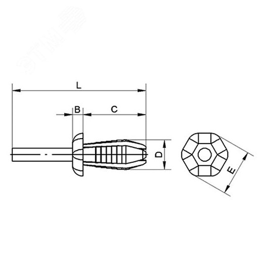 Фиксатор RL DUCTAFIX RL4 для короба