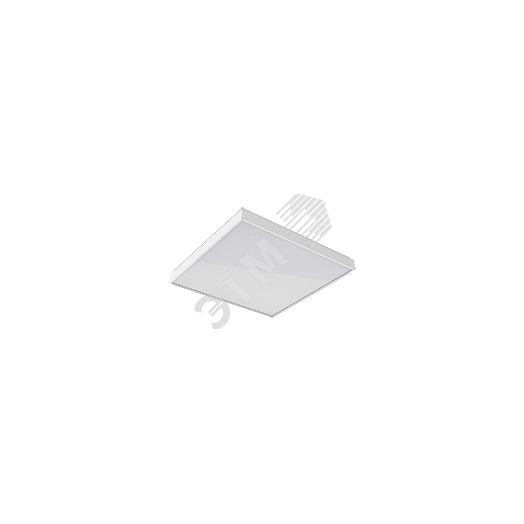 Светильник светодиодный ДВО/ДПО-45Вт IP40 4000К призма А070 2.0