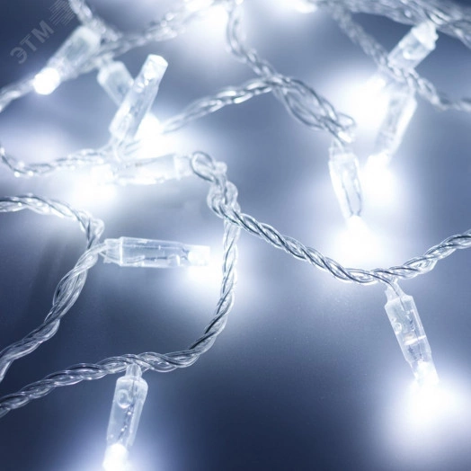 Гирлянда светодиодная декоративная ARD-STRING-CLASSIC-10000-CLEAR-100LED-STD WHITE (230V, 7W) (ARDCL, IP65)