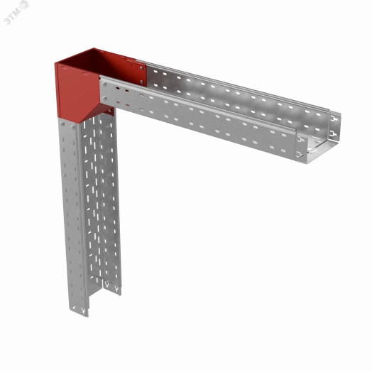 Угол внеш. верт. 80х600 мм с разворотом трассы на 180 гр. ПЛЮС HD