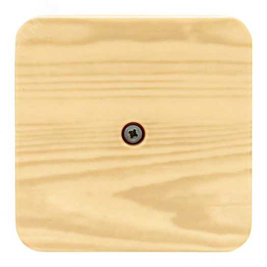 Коробка разветвительная KMP-030-030 (78х78х26) светлое дерево PROxima