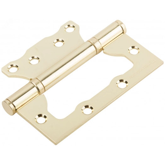 Петля дверная универсальная (без врезки) ''PALLADIUM'' 100 мм латунь (2ВВ - 100 РВ)