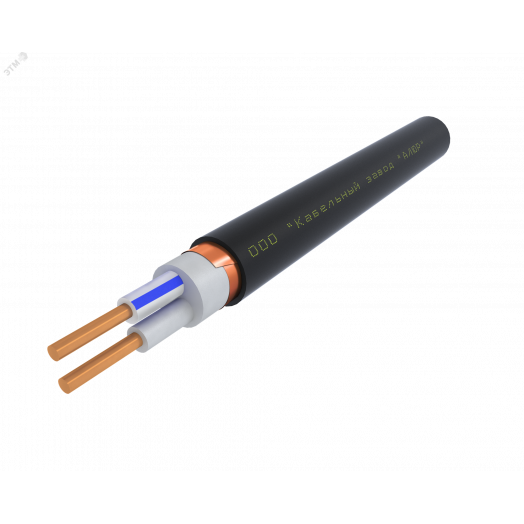 Кабель силовой ВВГЭнг(А)-LS 2х4.0 ок(N)-0.66 Ч. бар