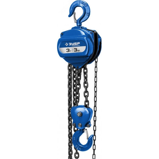 Таль цепная ''ТШ-3-3'' шестеренная, Профессионал 43081-3, 3т / 3м