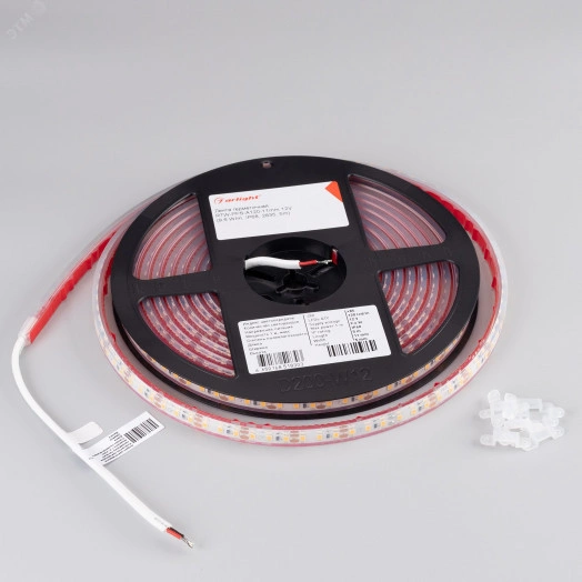 Лента герметичная RTW-PFS-A120-11mm 12V Warm3000 (9.6 W/m, IP68, 2835, 5m) (, -)