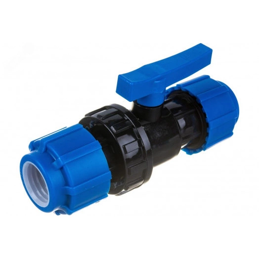 Кран шаровой компрессионный разъемный d 32