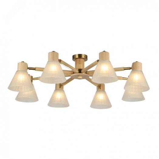 Люстра Подвесная Arte lamp MELEPH A4096PL-8BR 8*E27 Металл Белый