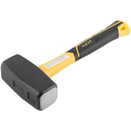 Кувалда кованая, фиберглассовая усиленная ручка Профи 2,0 кг