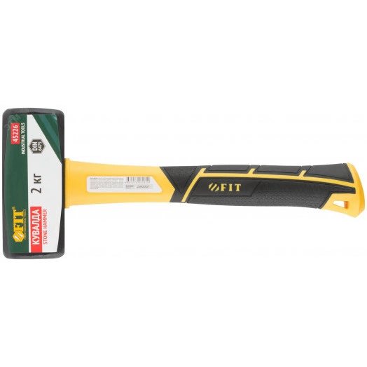 Кувалда кованая, фиберглассовая усиленная ручка Профи 2,0 кг