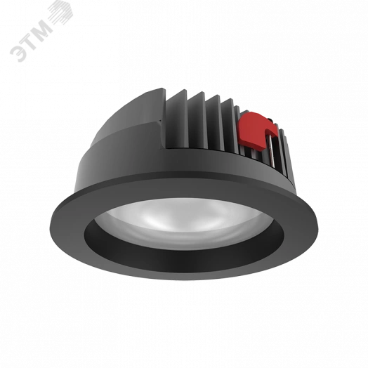 Светильник светодиодный ДВО-10Вт 1000Лм 3000К DL-PRO IP65 Черный