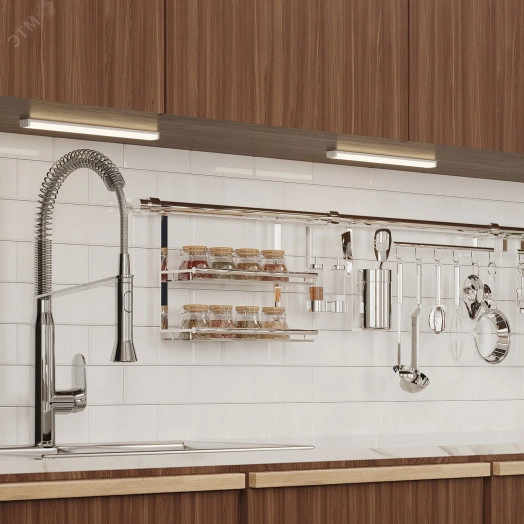 Светильник модульный линейный сенсорный 3,5 Вт 350 Лм 4000К 320х25х13 мм IP20 модельК работает от прикосновения с димером Modul Gauss