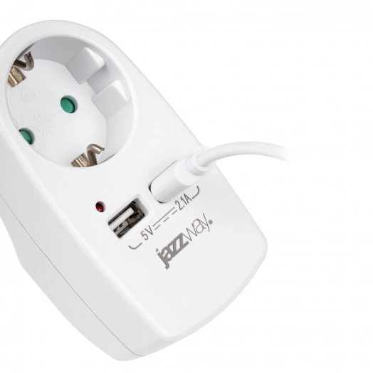 Адаптер JAZZway AD-1GU USB с заземлением