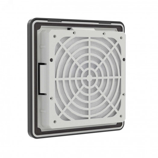 Вентиляционная решетка с фильтром RF 150x150 мм,  IP54, RAL9005