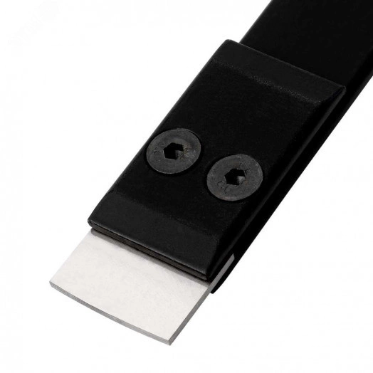 Шабер плоский со сменным твердосплавным наконечником, 30 x 5 x 330 мм, скругленный профиль