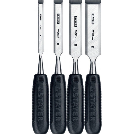 Набор стамесок Max-Cut 4 предм.,