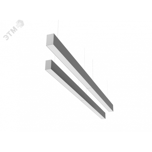 Светильник светодиодный ДСО-52Вт 4000К X-Line Up&Down DALI Черный