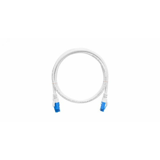 Патч-корд U/UTP 4 пары Cat 6 2хRJ45/8P8C T568B 7х0205мм LSZH белый 2м