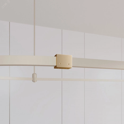 Коннектор прямой ART-APRIORI-CON-H (GD, горизонтальный) (Arlight, IP20 Металл, 3 года)