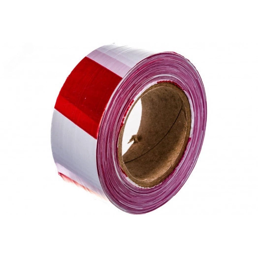 Лента оградительная 75мм (250м) 50мкм