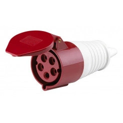 Розетка переносная 225 32А 3P+PE+N 380В IP44 РП-102 SchE 26015DEK