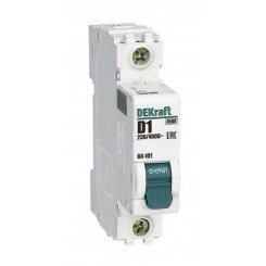 Выключатель автоматический модульный 1п D 1А 4.5кА ВА-101 SchE 11097DEK