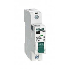 Выключатель автоматический модульный 1п D 8А 6кА ВА-103 SchE 12334DEK