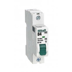 Выключатель автоматический модульный 1п D 4А 6кА ВА-103 SchE 12331DEK