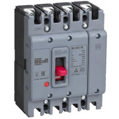 Выключатель автоматический 4п 125А 36кА ВА-303 SchE 22782DEK
