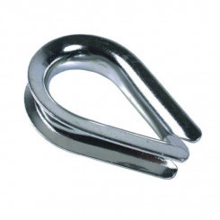 Коуш для троса DIN 6899 (4мм) EKF ksh-4 Коуш для троса DIN 6899 (4мм) EKF ksh-4