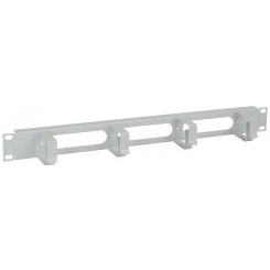 Органайзер кабельный19дюйм 1U 4 кольца серый Органайзер кабельный19дюйм 1U 4 кольца серый