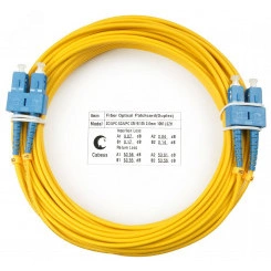 Шнур оптический duplex 25м SC-SC 9/125 sm LSZH FOP(d)-9-SC-SC-25m Шнур оптический duplex 25м SC-SC 9/125 sm LSZH FOP(d)-9-SC-SC-25m