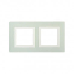 Рамка 4мод. Avanti натуральное стекло светло зел. DKC 4406824
