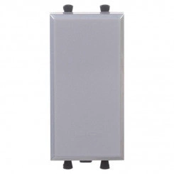 Переключатель модульный 1-кл. 1мод. Avanti "Закаленная сталь" 16А сер. DKC 4404111 Переключатель модульный 1-кл. 1мод. Avanti "Закаленная сталь" 16А сер. DKC 4404111