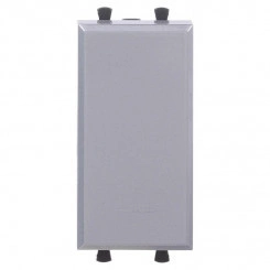 Выключатель модульный 1-кл. 1мод. Avanti "Закаленная сталь" 16А сер. DKC 4404101 Выключатель модульный 1-кл. 1мод. Avanti "Закаленная сталь" 16А сер. DKC 4404101