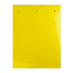 Табличка эластичная клейкое основание винил желт. (уп.600шт) DKC TAF720AY