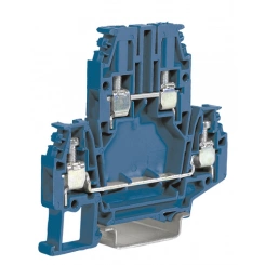 Клемма DBC.4 (Ex)i проходная 4кв.мм 2 уровня винт. DKC ZDB500 Клемма DBC.4 (Ex)i проходная 4кв.мм 2 уровня винт. DKC ZDB500