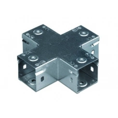 Ответвитель для лотка Х-образ. 50х50 цинк-ламель DKC 39004ZL Ответвитель для лотка Х-образ. 50х50 цинк-ламель DKC 39004ZL