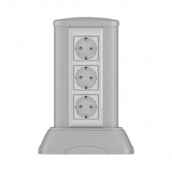 Мини-колонна 0.25м алюм. сер. метал. RAL 9006 DKC 19524