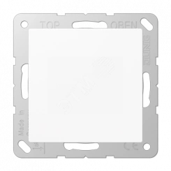 Крышка для произвольных отверстий (с несущей платой) Серия A500 Материал- термопласт Цвет- белый Крышка для произвольных отверстий (с несущей платой) Серия A500 Материал- термопласт Цвет- белый