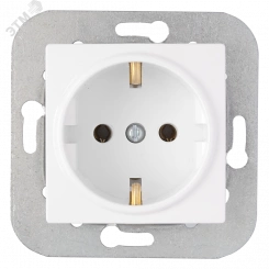 Беларусь Розетка узел скрытая С с заземляющим контактом в рамку Беларусь Розетка узел скрытая С с заземляющим контактом в рамку