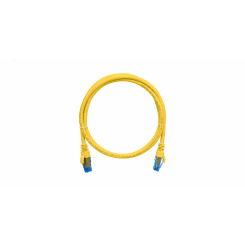 Патч-корд U/UTP 4 пары Cat 6 2хRJ45/8P8C T568B 7х0205мм LSZH желтый 0.5м