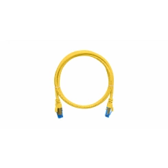 Патч-корд U/UTP 4 пары Cat 6 2хRJ45/8P8C T568B 7х0205мм LSZH желтый 0.5м