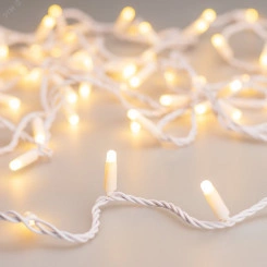 Гирлянда светодиодная декоративная ARD-STRING-CLASSIC-1000-WHITE-100LED-MILK-PULSE Warm (230V, 7W) (ARDCL, IP65)