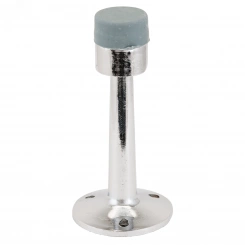 Ограничитель дверной Стандарт 3055 CP прямой хром ЕВРОПАКЕТ