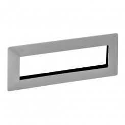 Valena LIFE Рамка для модульных устройств Mosaic 4x2 модуля Алюминий Valena LIFE Рамка для модульных устройств Mosaic 4x2 модуля Алюминий