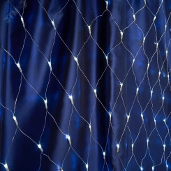 Гирлянда сеть LED белый 1.5х2м Гирлянда сеть LED белый 1.5х2м