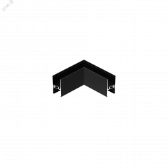 Коннектор угловой горизонтальный для подвесного монтажа для магнитной системы Galakti 73x73x50 мм черный Коннектор угловой горизонтальный для подвесного монтажа для магнитной системы Galakti 73x73x50 мм черный
