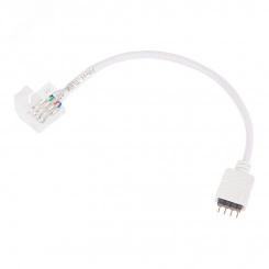 Коннектор соединительный для RGB светодиодных лент с влагозащитой шириной 10 мм и контроллеров LAMPER Коннектор соединительный для RGB светодиодных лент с влагозащитой шириной 10 мм и контроллеров LAMPER