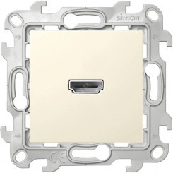 Коннектор HDMI 1.4, слоновая кость Коннектор HDMI 1.4, слоновая кость